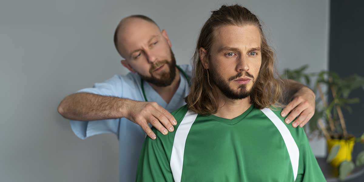 chiropractor fix uneven shoulders